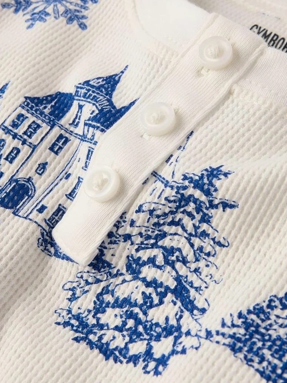 Homegrown by Gymboree Infant Winter Toile 2-piece Pajamas Size 12-18 Months